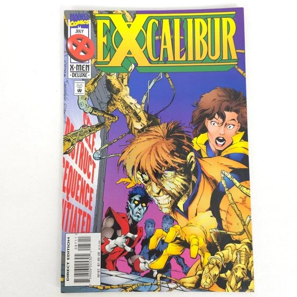 Excalibur Comic Book Lot Marvel Comics Issues 42 43 86 87 88 90 91 92 VG 1990s - Picture 5 of 9